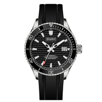 Montre de plongée mécanique T2 200M personnalisée avec logo ODM OEM, montre-bracelet automatique en titane résistante à l'eau