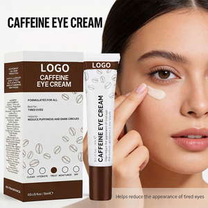 ครีมบำรุงรอบดวงตาคาเฟอีน ลดอาการบวมและรอยคล้ำ ฟื้นฟูผิวหน้าตาให้กระชับ พร้อมโลโก้สั่งทำพิเศษ ปราศจากน้ำหอม - Product Image 1