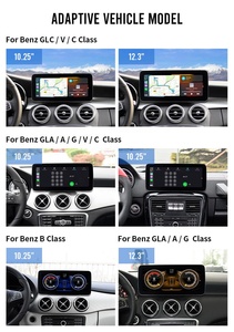 RoadNavi 10,25/12,3 "Android 13 Radio de coche inalámbrico CarPlay Gps Navi para mercedes-benz A/B/C/V/G/CLA/GLA clase - Product Image 6