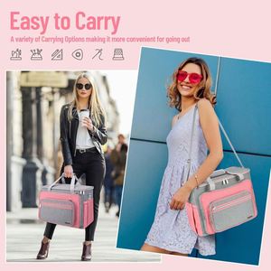 BSCI Factory Airline Approved <b>Sewing</b> Supplies Kits Tote Pouch Waterproof <b>Sewing</b> Machine Carrying Bag - Product Image 3