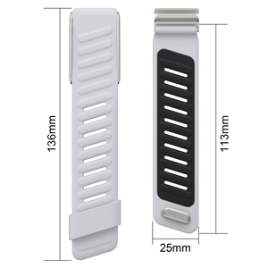 Grosir Tali Jam Tangan Silikon Anti Keringat Kompatibel Dengan Whoop 4.0 5.0/Mg, Sentuhan Lembut, Tahan Air, Tali Karet yang Dapat Disesuaikan - Product Image 4