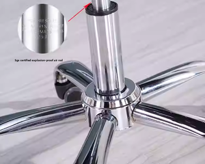 <span class=keywords><strong>Chaise</strong></span> pivotante réglable avec dossier en acrylique transparent et coussin de siège en cuir pour <span class=keywords><strong>bureau</strong></span>, étude, chambre à coucher, salon, <span class=keywords><strong>chaise</strong></span> d'ordinateur - Product Image 2