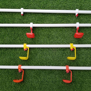 Jaula de pollo pequeña para bebé, gallinas de cría, tipo H, galvanizada, caliente - Product Image 2