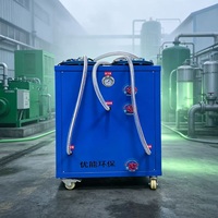 Équipement de recyclage d'huiles usagées haute capacité, machine de purification d'huile moteur usagée pour huile de transformateur/isolante, débit de 40 L/h, 220 V