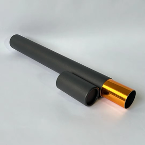 Tube en papier cylindrique fin personnalisé fait à la main, recyclé, écologique, design à poussoir disparaissant, emballage de haute qualité, couleur personnalisée - Product Image 4