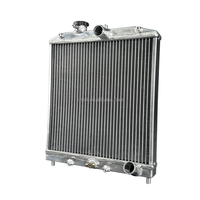 Radiateurs entièrement en aluminium pour Honda Civic Ek / Del Sol 1992-2001, plaque de refroidissement universelle, pièce automobile, radiateur de voiture Honda
