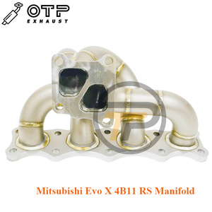 ท่อไอเสีย OTP สำหรับมิตซูบิชิ* <span class=keywords><strong>EVO</strong></span> X <span class=keywords><strong>EVO</strong></span> <span class=keywords><strong>10</strong></span> 4B11 ท่อร่วมไอเสียแบบท่อ <span class=keywords><strong>RS</strong></span> ทำจากสแตนเลส SUS304 ประสิทธิภาพสูง - Product Image 3