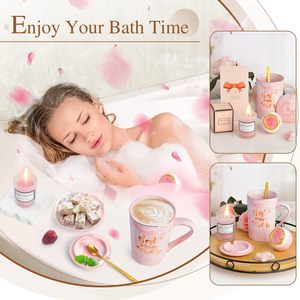Ventas directas de la compañía Relaja su mente y cuerpo Regalos de cumpleaños Ideas únicas baño spa juego de regalo para mamá Hermana Mejor amiga Esposa - Product Image 3