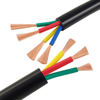 Rvv Rvvb Bvr Flexibler Kupferleiter PVC-Beschichtetes Elektrokabel