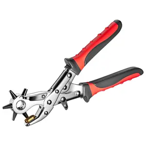 Wholesale Heavy Duty Leather Hole Punch Hand Pliers Belt Holes Punched Punch Plier Duty Punching Plier