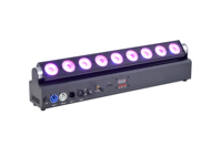 Projecteurs LED à batterie IP65 pour extérieur, 9*18W RGBWA+UV 6 en 1, DMX512, discothèque, fête, club, DJ, spectacle, scène, mariage
