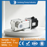Pompe à engrenages à entraînement magnétique en acier inoxydable 316L, PEEK, PTFE, nettoyage sans démontage avec moteur DC sans balais pour machine à expresso