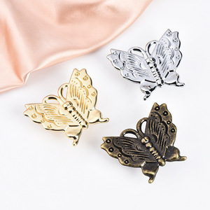 Ruisheng Butterfly <b>Cabinet</b> <b>Handle</b> Zinc Alloy Single Hole Vintage Style Furniture Pulls Decorative Drawer Knobs - Product Image 1
