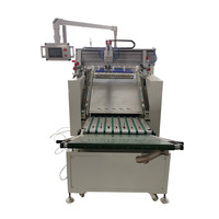 Nouveau papier plat automatique Film de transfert PET écran imprimante Machine état inutilisé étiquette imprimante écran plaque Type inclus