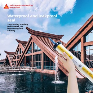 Sika 150 keo thủy tinh thời tiết chống lão hóa Silicone dính cho xây dựng cho cửa sổ sunroom HVAC đàn hồi <span class=keywords><strong>Sealant</strong></span> - Product Image 2