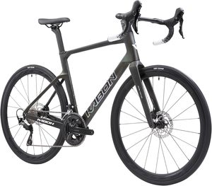 Bicicleta de Carretera Ligera de Carbono con Cuadro Rígido, 700C, 22 Velocidades, Frenos de Disco Mecánicos, con <span class=keywords><strong>Pedales</strong></span> Ordinarios para Carreras y Entrenamiento en Carretera - Product Image 6