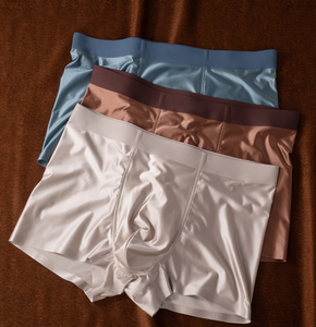 Ropa Interior Masculina de Seda, Bóxers de Nailon para Hombre, Bóxers de Satén para Hombre - Product Image 1