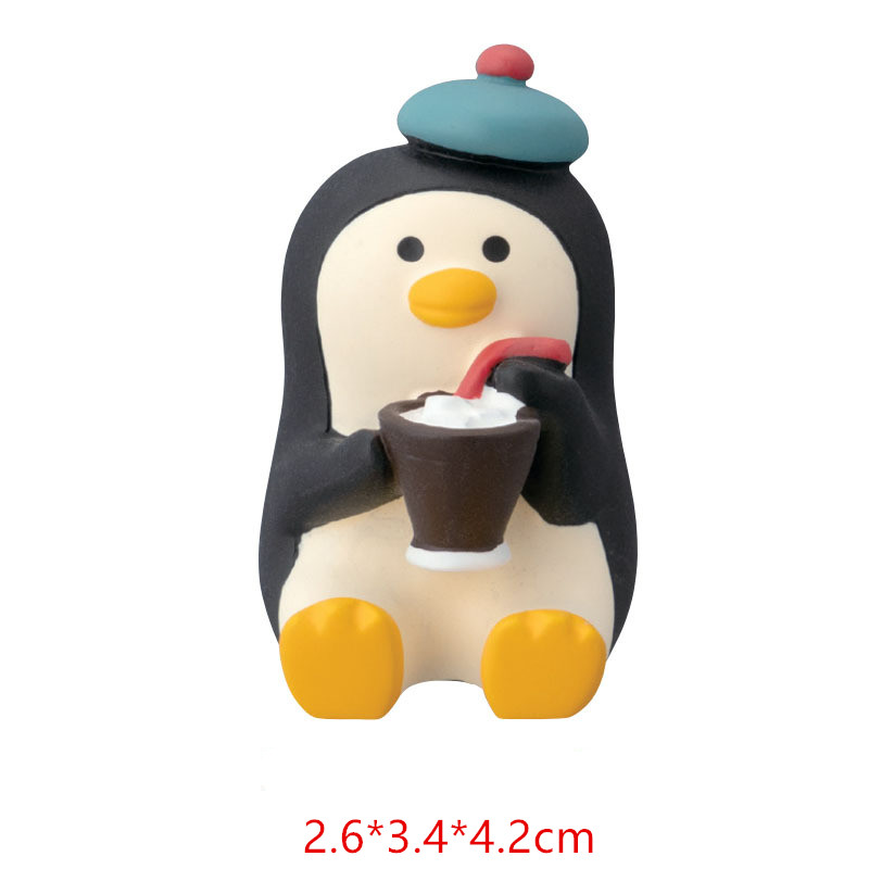 pingüino del café