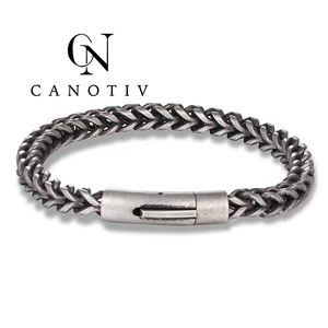 Pulsera de Cadena Dorada para Hombre y Mujer, Acero Inoxidable, Huesos de Dragón, Cadena de Eslabones, Joyería de Muñeca Moderna - Product Image 4