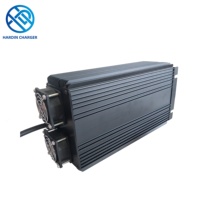 Cargador Rápido para Montacargas AC110V/220V 2500W 24V 70A, Cargador de Baterías de Iones de Litio y Plomo-Ácido con Protección Contra Cortocircuitos y PFC para Herramientas Eléctricas