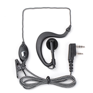 Auricolare Vivavoce Tipo K per Walkie Talkie, Cuffie per Radio Bidirezionali, Auricolare Wireless con Corda Intrecciata - Product Image 2