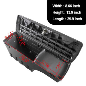 Cajas <span class=keywords><strong>de</strong></span> Almacenamiento Negras <span class=keywords><strong>para</strong></span> Accesorios <span class=keywords><strong>de</strong></span> <span class=keywords><strong>Camioneta</strong></span> 4x4, <span class=keywords><strong>Caja</strong></span> <span class=keywords><strong>de</strong></span> Herramientas <span class=keywords><strong>de</strong></span> Plástico <span class=keywords><strong>de</strong></span> Repuesto <span class=keywords><strong>para</strong></span> Tun-dra 2014-2019 - Product Image 2