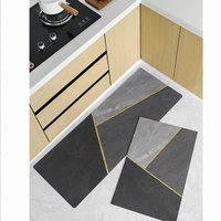 2026 on Line Hot Sale Anti Fatigue Kitchen Mat Non SlipThin Soft Kitchen Rug Sets Runner