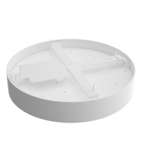 Plafonnier LED rond suspendu 5CCT UGR19 36W 38W 40W 42W 140lm/W pour bureaux et éclairage commercial