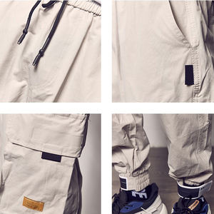 Nuovo Design moda Japan stile uomo in generale alla moda <span class=keywords><strong>pantaloni</strong></span> <span class=keywords><strong>Cargo</strong></span> affusolati <span class=keywords><strong>con</strong></span> <span class=keywords><strong>tasche</strong></span> <span class=keywords><strong>laterali</strong></span> - Product Image 5