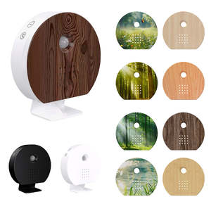 Caja Musical de Madera Redonda con Sonidos de Pájaros, 9 Melodías, Funciona con Pilas, Personalizable al por Mayor, Set de Regalo - Product Image 1