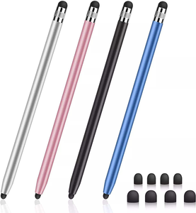 Stylet tactile double tête universel pour iPad et Android, en silicone, métal et plastique, pour smartphones - Product Image 6