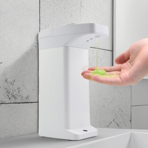 Dispensador de jabón automático con Sensor de movimiento infrarrojo más vendido, espuma ABS sin contacto para cocina y baño de hoteles - Product Image 1