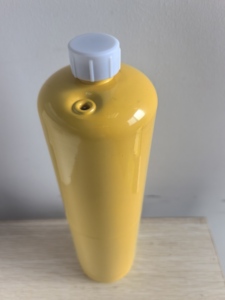 Tanque de Propano Recargable de 14 oz con Certificación DOT, Cilindro de Gas de Acero con Válvula CGA600 para Combustible LP - Product Image 2