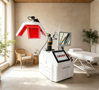 Appareil de croissance capillaire 650 nm pour usage en clinique de trichologie non médicale et en salon de coiffure, pour le traitement de la perte de cheveux