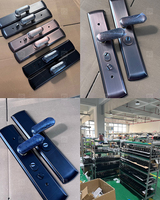 Serrures de porte mécaniques silencieuses en alliage de zinc et bois, modernes, pour villas, appartements, hôtels, chambres et bureaux (vente en gros)