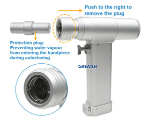Sıcak Fırsat Cerrahi Matkap Seti Ortopedik Freze ve Matkap Ortopedik Kraniotomi Matkabı Kraniyal Freze Seti - Product Image 5