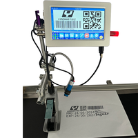 Yaomatec 170P en ligne TIJ 12.7MM 7 pouces Date Logo numéro de lot données variables imprimante à jet d'encre automatique pour sac en plastique