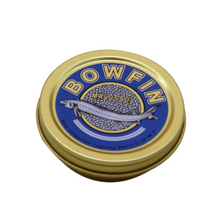 Autocollants personnalisés 5G 10G 30G <span class=keywords><strong>50G</strong></span> 100G 250G Boîtes rondes vides pour <span class=keywords><strong>caviar</strong></span> - Product Image 2
