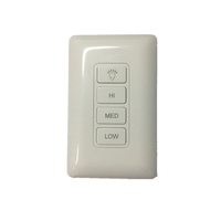 Télécommande universelle sans fil RF pour ventilateur de plafond 120V - Contrôle de la vitesse et style moderne