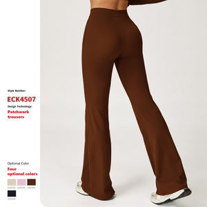 Pantalones transpirables de Yoga para mujer, mallas elásticas para levantamiento de cadera, cómodas, deportivas, para fruncir el trasero - Product Image 2