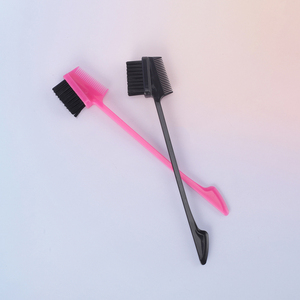 Chất Lượng Tốt Đôi Lông Mày Lược Chải Tóc Nylon Đôi Hai Mặt Cạnh Điều Khiển Bàn Chải Cho Phụ Nữ - Product Image 5