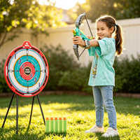 Ensemble de flèches souples personnalisées pour enfants, jeu de tir à l'arc avec cible, vente en gros directe usine