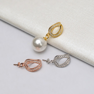 สร้อยคอจี้เงินแท้ S925 สำหรับผู้หญิง พร้อมสายหนา ทำด้วยมือ ประดับมุกกลวง ดีไซน์เฉพาะตัว พร้อมบริการสลักชื่อ - Product Image 1