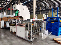 Machine automatique de formage de boîtes alimentaires en aluminium avec certification CE, machine de formage de contenants alimentaires en aluminium