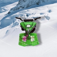 HS-ES-010 Motoneige électrique tout-terrain 500W Double moteur Batterie 48V 30Ah Vitesse 10-28Km/h Charge 100kg Angle de montée 25°