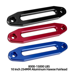 Cnspeed Aluminum Winch Rope Guide <b>Bracket</b> Blue For Off-Road Vehicle - Product Image 2