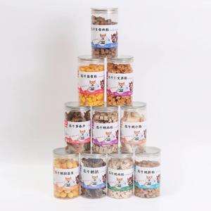 Aperitivos liofilizados para mascotas al por mayor, frascos pequeños, golosinas para gatos, comida para gatos, <span class=keywords><strong>mejillones</strong></span> liofilizados, aperitivos personalizados para perros y comida para perros OEM - Product Image 1