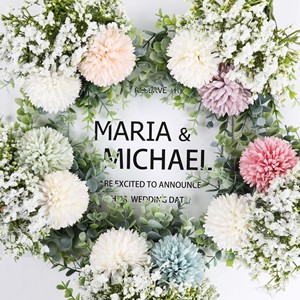 Hand-Tied <b>Artificial</b> <b>Bouquet</b> Sunflower Pingpong Chrysanthemum Eucalyptus Wedding Hand Flower Wholesale - Product Image 3