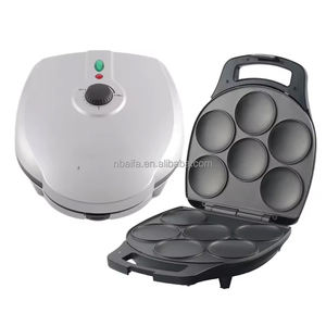 Aifa Arepe Machine à sandwich 6 trous 6 en 1 Plaques antiadhésives détachables Grille-pain à sandwich Machine à gaufres pour petit-déjeuner - Product Image 5