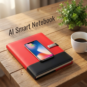 Kit Cadeau d'Entreprise Exclusif : Agenda Numérique A5 Personnalisé avec Chargeur Sans Fil et Power Bank Intégrée - Product Image 1